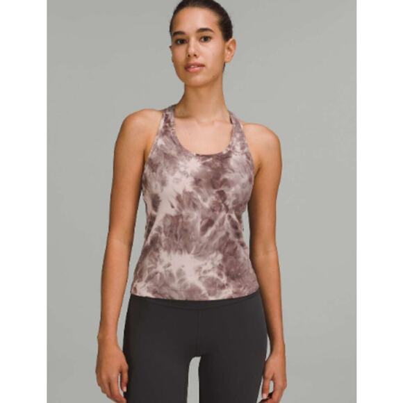 Lululemon Cool Racerback Short Tank Top *Rock Shadow Grey SZ 4 - Picture 1 of 5